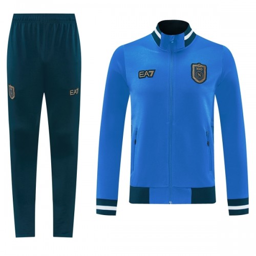 Napoli Homen Casaco de Treino Conjunto 2026-27 Azul Napoli Homen Casaco de Treino Conjunto 2026-27 Azul
