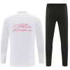 Paris Saint-Germain Homen Conjunto de Moletom de Treino Quarto-Zíper 2026-27 Branca