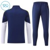 Real Madrid Criança Conjunto de Moletom de Treino Quarto-Zíper 2026-27 Azul