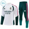 Real Madrid Criança Conjunto de Moletom de Treino Quarto-Zíper 2026-27 Branca