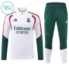 Real Madrid Criança Conjunto de Moletom de Treino Quarto-Zíper 2026-27 Branca Real Madrid Criança Conjunto de Moletom de Treino Quarto-Zíper 2026-27 Branca