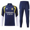 Real Madrid Homen Conjunto de Moletom de Treino Quarto-Zíper 2026-27 Azul Real Madrid Homen Conjunto de Moletom de Treino Quarto-Zíper 2026-27 Azul