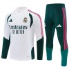 Real Madrid Homen Conjunto de Moletom de Treino Quarto-Zíper 2026-27 Branca Real Madrid Homen Conjunto de Moletom de Treino Quarto-Zíper 2026-27 Branca