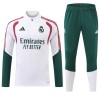Real Madrid Homen Conjunto de Moletom de Treino Quarto-Zíper 2026-27 Branca Real Madrid Homen Conjunto de Moletom de Treino Quarto-Zíper 2026-27 Branca