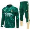 Real Madrid Homen Conjunto de Moletom de Treino Quarto-Zíper 2026-27 Verde Real Madrid Homen Conjunto de Moletom de Treino Quarto-Zíper 2026-27 Verde