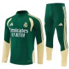 Real Madrid Homen Conjunto de Moletom de Treino Quarto-Zíper 2026-27 Verde Real Madrid Homen Conjunto de Moletom de Treino Quarto-Zíper 2026-27 Verde