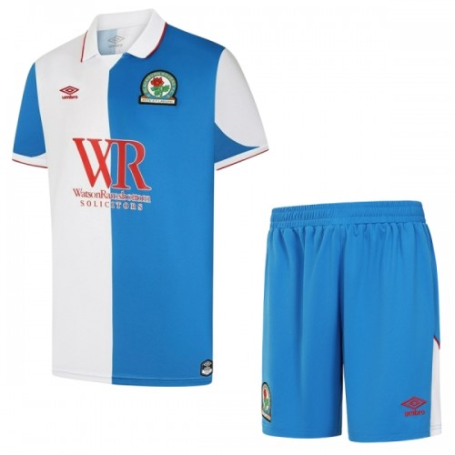 Camisola + Calções Blackburn Rovers Criança Equipamento 1ª 2026-27 Camisola + Calções Blackburn Rovers Criança Equipamento 1ª 2026-27