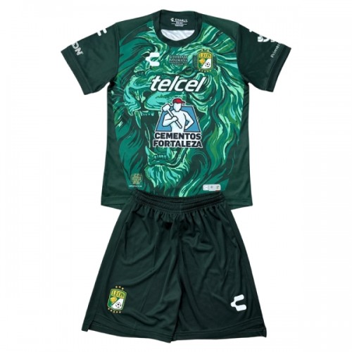 Camisola + Calções Club Leon Criança Equipamento 1ª 2026-27 Camisola + Calções Club Leon Criança Equipamento 1ª 2026-27