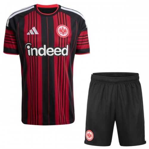 Camisola + Calções Eintracht Frankfurt Criança Equipamento 1ª 2026-27 Camisola + Calções Eintracht Frankfurt Criança Equipamento 1ª 2026-27