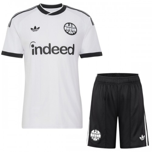Camisola + Calções Eintracht Frankfurt Criança Equipamento 2ª 2026-27 Camisola + Calções Eintracht Frankfurt Criança Equipamento 2ª 2026-27