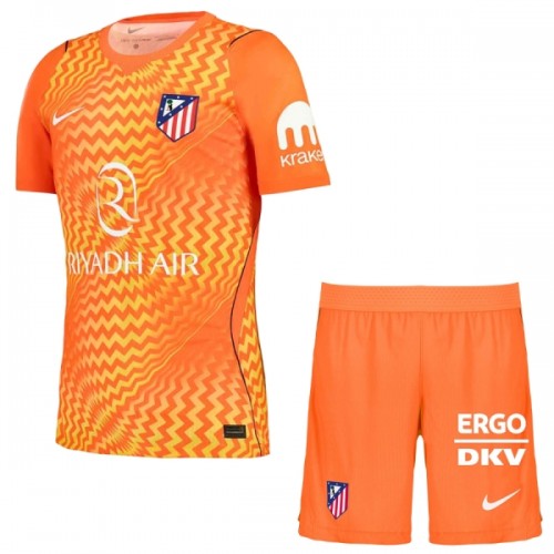 Camisola + Calções Guarda-Redes Atlético Madrid Criança 2026-27 Laranja Camisola + Calções Guarda-Redes Atlético Madrid Criança 2026-27 Laranja