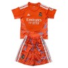 Camisola + Calções Guarda-Redes Real Madrid Criança 2026-27 Laranja Camisola + Calções Guarda-Redes Real Madrid Criança 2026-27 Laranja