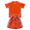 Camisola + Calções Guarda-Redes Real Madrid Criança 2026-27 Laranja