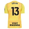 Camisola Guarda-Redes Atlético Madrid Oblak 13 Homen 2026-27 Amarela