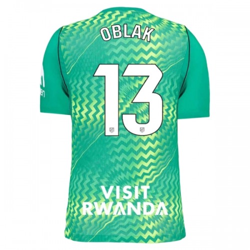 Camisola Guarda-Redes Atlético Madrid Oblak 13 Homen 2026-27 Verde Camisola Guarda-Redes Atlético Madrid Oblak 13 Homen 2026-27 Verde