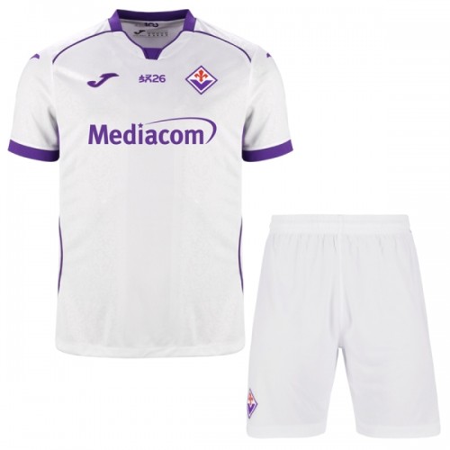 Camisola + Calções AC Fiorentina Criança Equipamento 2ª 2026-27 Camisola + Calções AC Fiorentina Criança Equipamento 2ª 2026-27