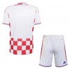 Camisola + Calções Croácia Criança Equipamento 1ª 2026-27