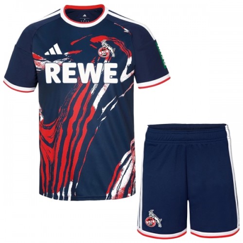 Camisola + Calções FC Köln Criança Equipamento 3ª 2026-27 Camisola + Calções FC Köln Criança Equipamento 3ª 2026-27