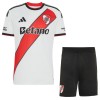 Camisola + Calções River Plate Criança Equipamento 1ª 2026-27 Camisola + Calções River Plate Criança Equipamento 1ª 2026-27