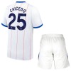 Camisola + Calções Chelsea Caicedo 25 Criança Equipamento 3ª 2026-27 Camisola + Calções Chelsea Caicedo 25 Criança Equipamento 3ª 2026-27