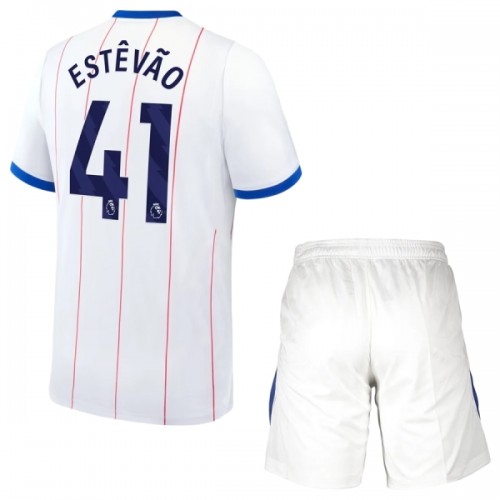 Camisola + Calções Chelsea Estevao 41 Criança Equipamento 3ª 2026-27 Camisola + Calções Chelsea Estevao 41 Criança Equipamento 3ª 2026-27