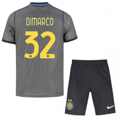 Camisola + Calções Inter Milan Dimarco 32 Criança Equipamento 3ª 2026-27 Camisola + Calções Inter Milan Dimarco 32 Criança Equipamento 3ª 2026-27