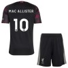 Camisola + Calções Liverpool Mac Allister 10 Criança Equipamento 3ª 2026-27