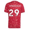 Camisola Liverpool B. Barcola 29 Homen Equipamento 1ª 2026-27