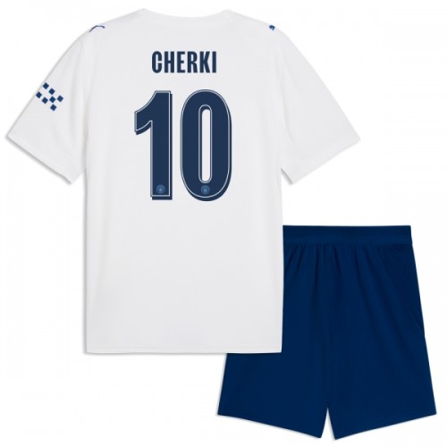 Camisola + Calções Manchester City Cherki 10 Criança Equipamento 3ª 2026-27 Camisola + Calções Manchester City Cherki 10 Criança Equipamento 3ª 2026-27