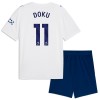 Camisola + Calções Manchester City Doku 11 Criança Equipamento 3ª 2026-27